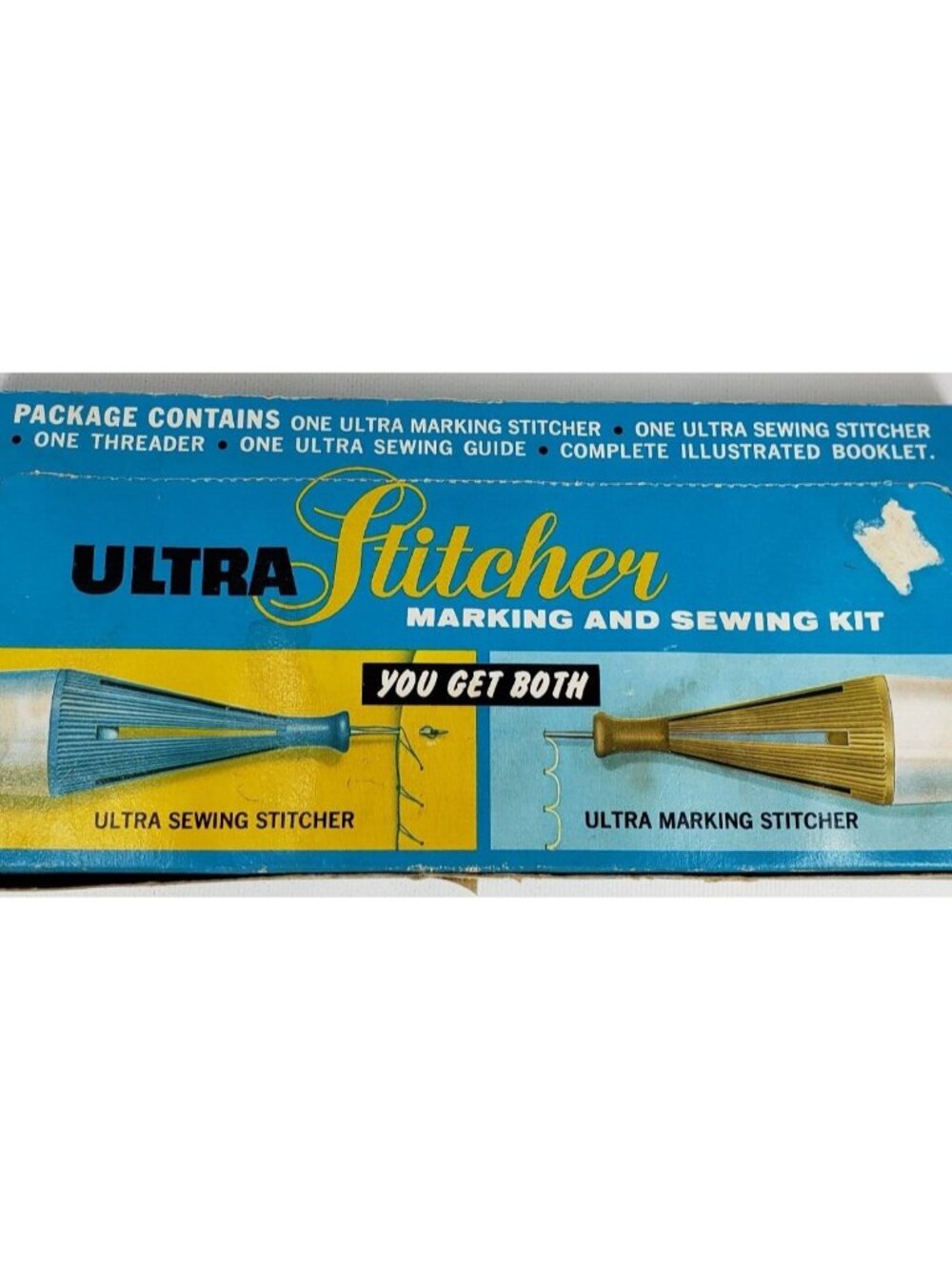 Vintage Ultra Stitcher Marker & Sewing Kit Complete Sewing and Marking Stitcher